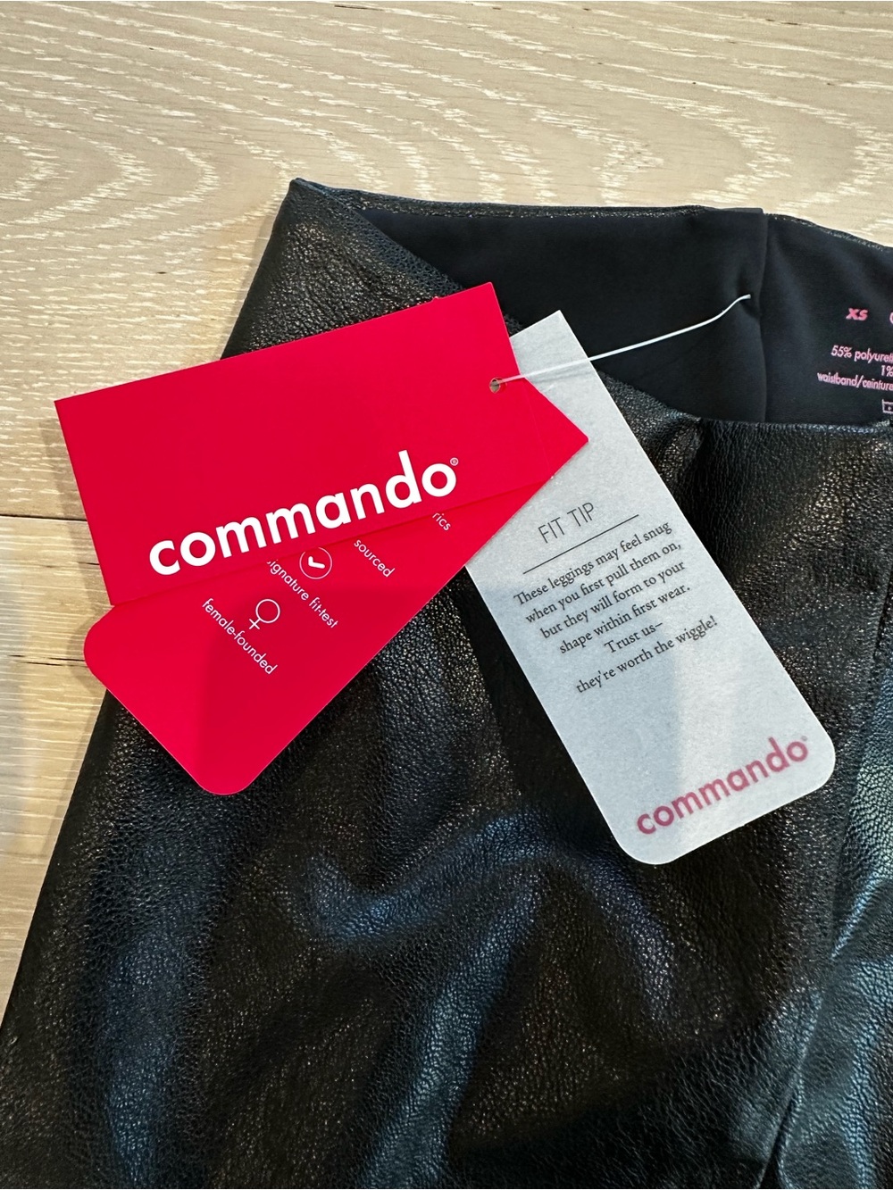 Commando Faux Leather Crop Flare Pants NWT sz XS - Picture 6 of 9